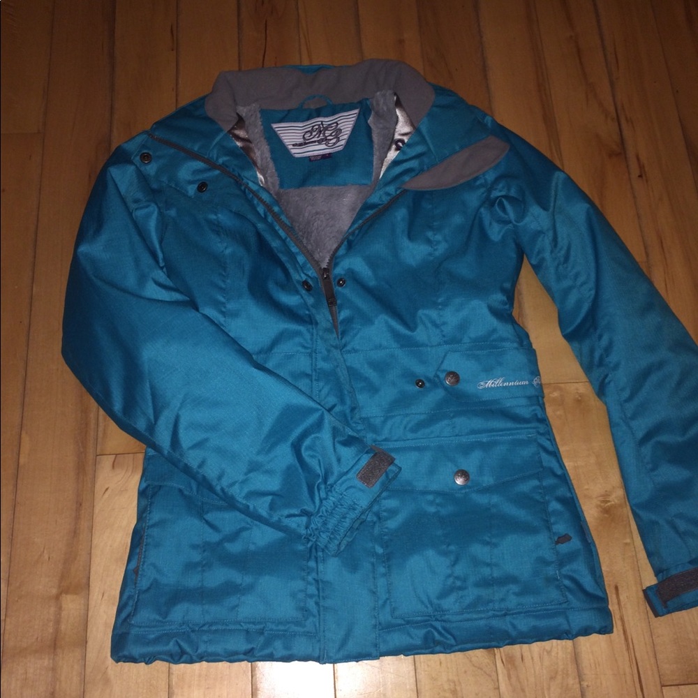 Blue Winter Coat